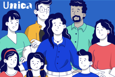 Logo piattaforma iscrizioni UNICA - famiglie alunni